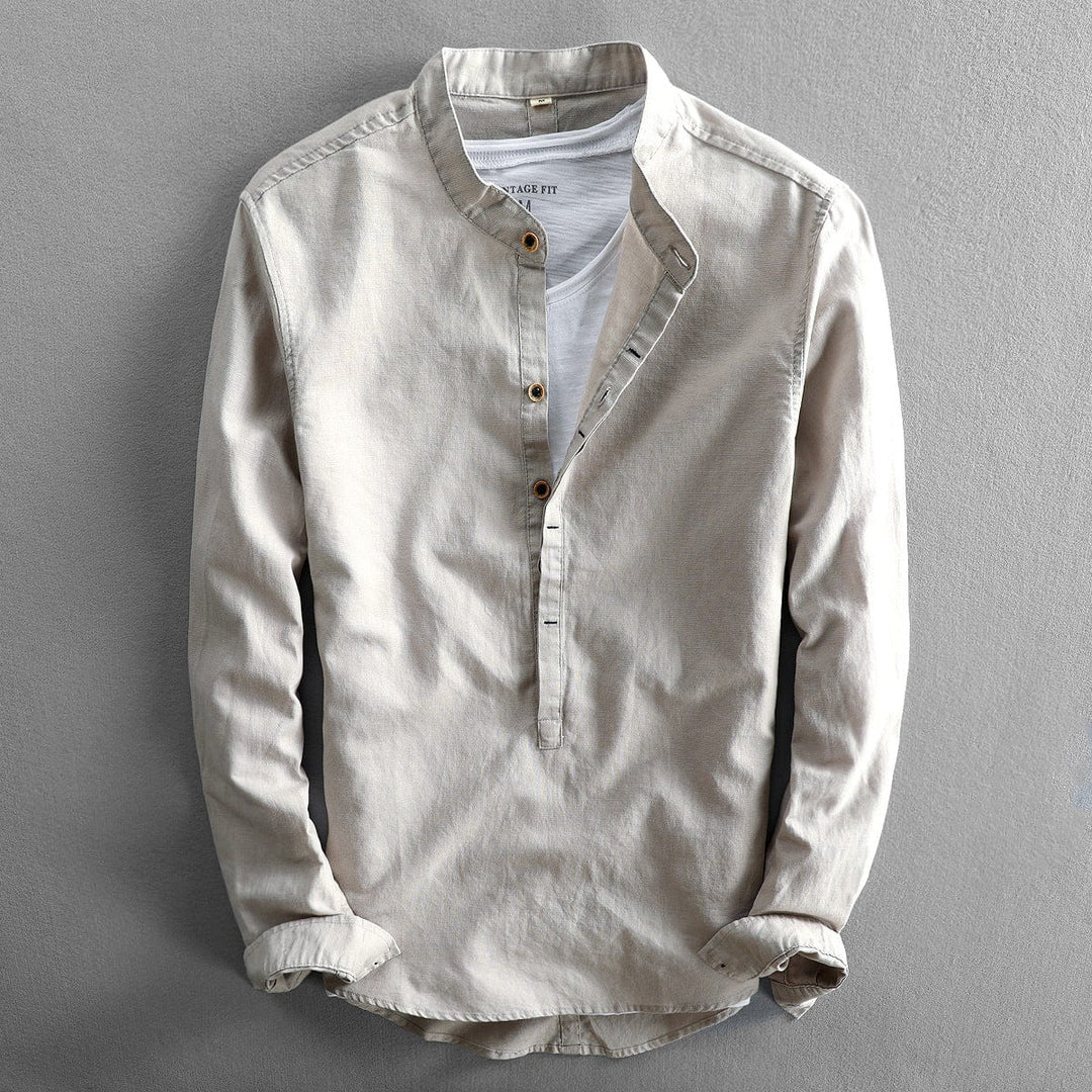 Chemise Élégante en Lin de Giorgio - L'Essence du Chic