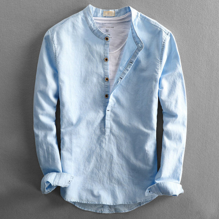 Chemise Élégante en Lin de Giorgio - L'Essence du Chic