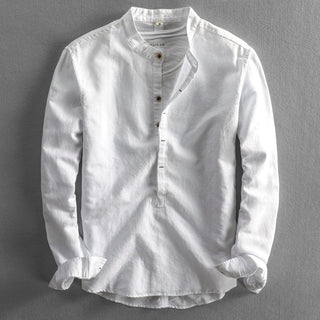Chemise Élégante en Lin de Giorgio - L'Essence du Chic