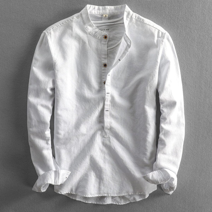 Chemise Élégante en Lin de Giorgio - L'Essence du Chic