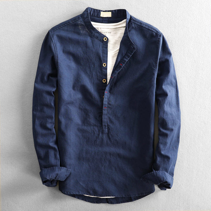 Chemise Élégante en Lin de Giorgio - L'Essence du Chic