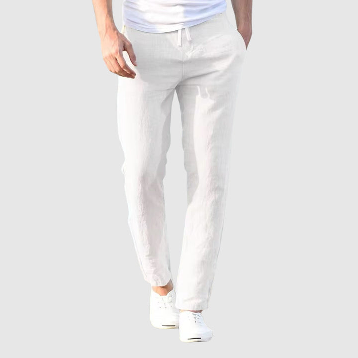 BENIAMINO | PANTALON LÉGER EN LIN
