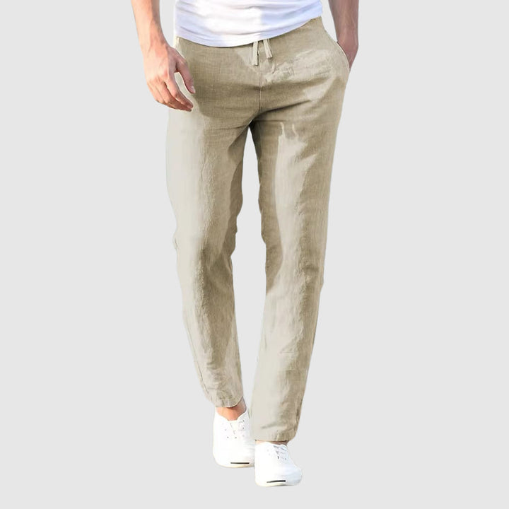 BENIAMINO | PANTALON LÉGER EN LIN