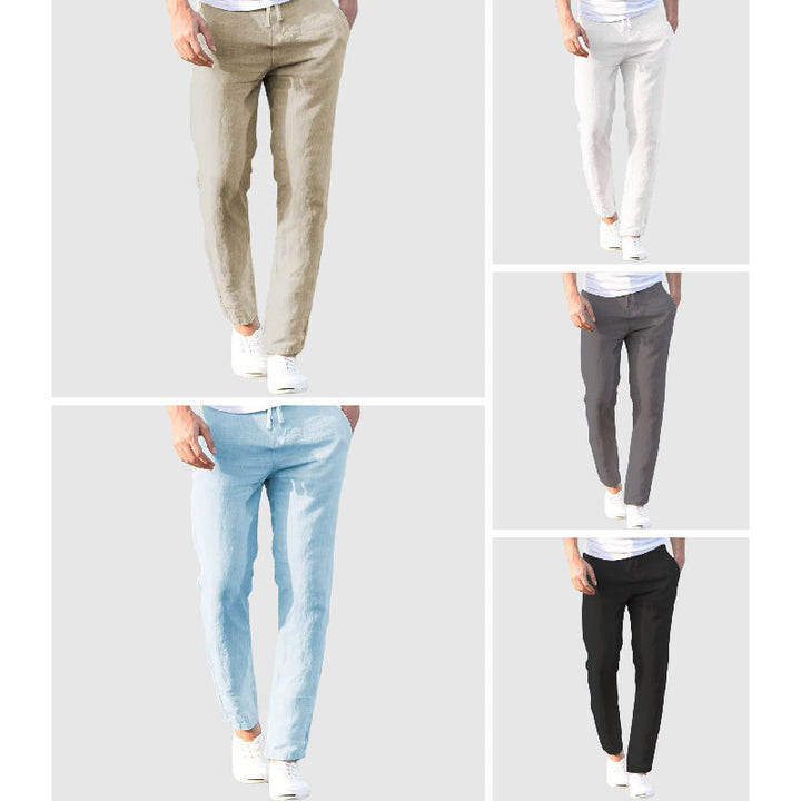 BENIAMINO | PANTALON LÉGER EN LIN