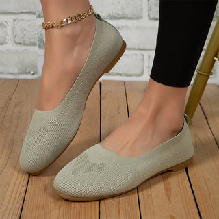 DELACROIX | Ballerines Souples en Maille Brigitte