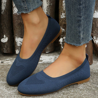 DELACROIX | Ballerines Souples en Maille Brigitte