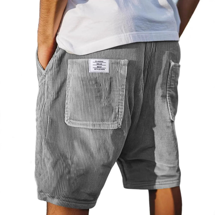 LAURENT MONACO | SHORT EN VELOURS POUR HOMMES