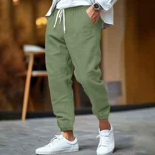 LAURENT MONACO | PANTALON À CORDON DE SERRAGE COASTAL POUR HOMMES