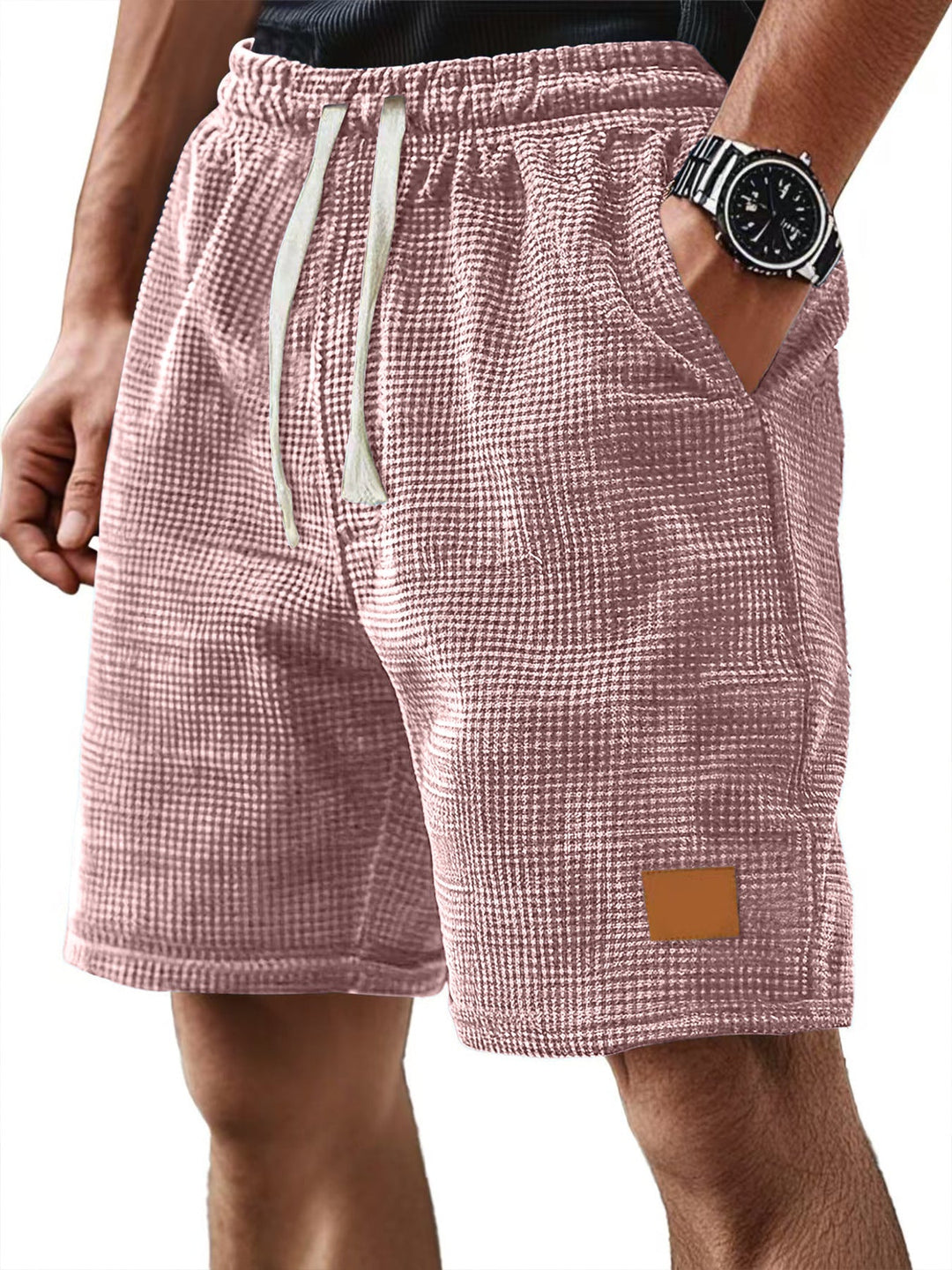 LAURENT MONACO | SHORT TEXTURÉ GAUFRÉ POUR HOMMES