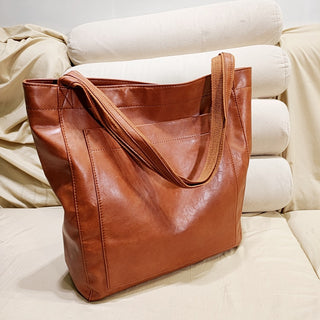DELACROIX | Cabas en cuir authentique Signature