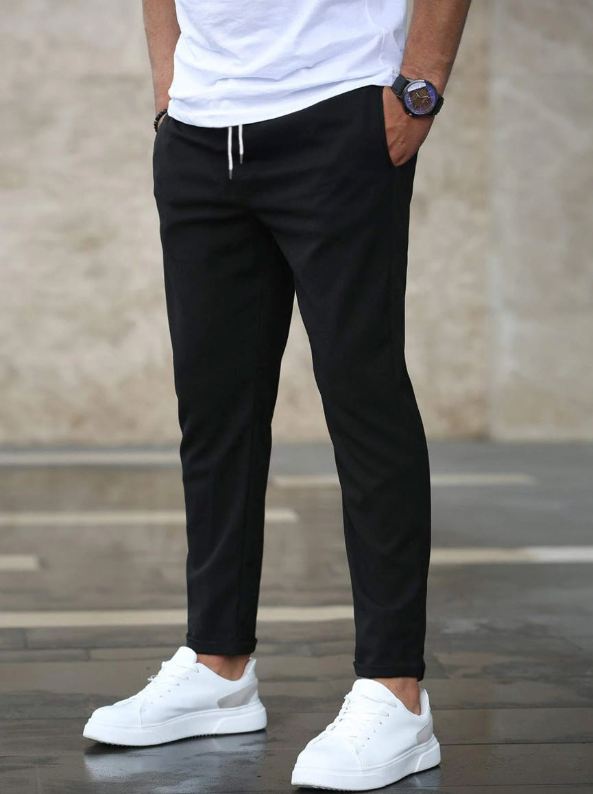 LAURENT MONACO | PANTALONS ÉLASTIQUES POUR HOMMES PREMIUM