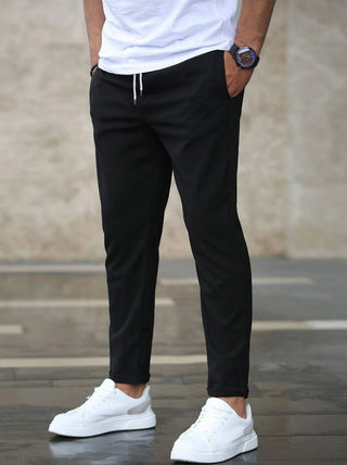 LAURENT MONACO | PANTALONS ÉLASTIQUES POUR HOMMES PREMIUM