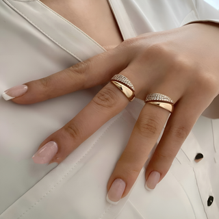 Élodie™ | Bague élégante confort intemporel féminin