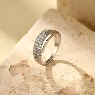 Élodie™ | Bague élégante confort intemporel féminin