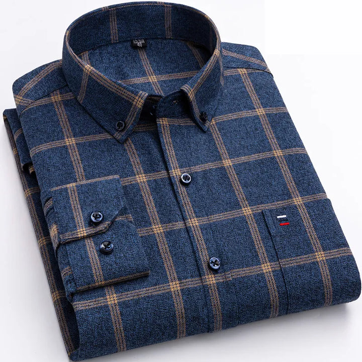 Chemise Classique en Tartan - Élégance Intemporelle