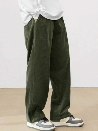 LAURENT MONACO | PANTALONS EN CORDUROY POUR HOMMES