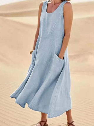 DELACROIX | Robe Maxi Confort Naturel Chloé