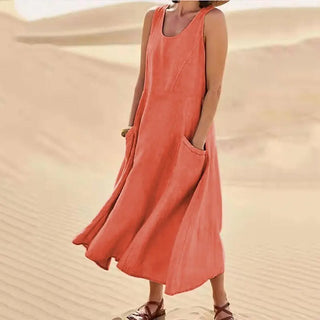 DELACROIX | Robe Maxi Confort Naturel Chloé