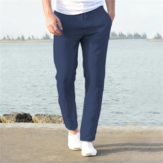 LAURENT MONACO | PANTALON DE RUE EN LIN POUR HOMME