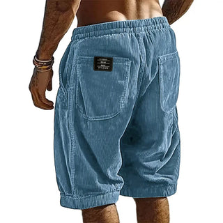 LAURENT MONACO | SHORT EN VELOURS CÔTELÉ POUR HOMMES
