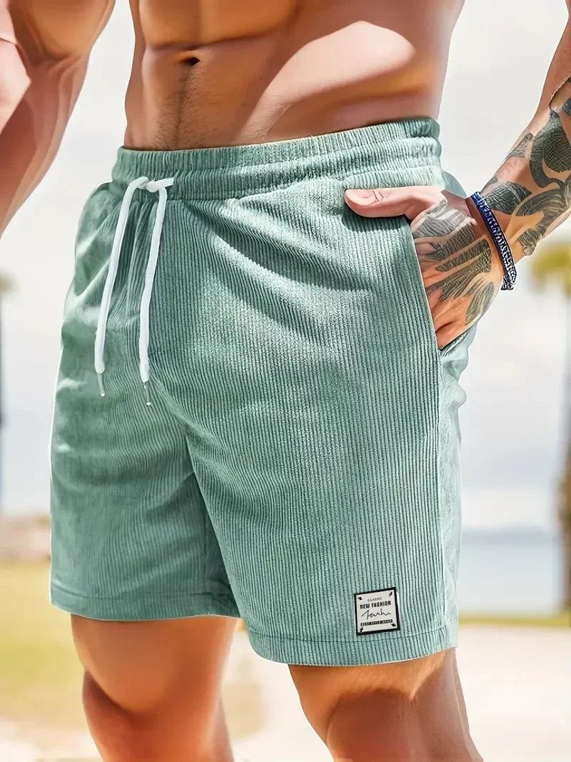 LAURENT MONACO | SHORTS RAYÉS POUR HOMMES