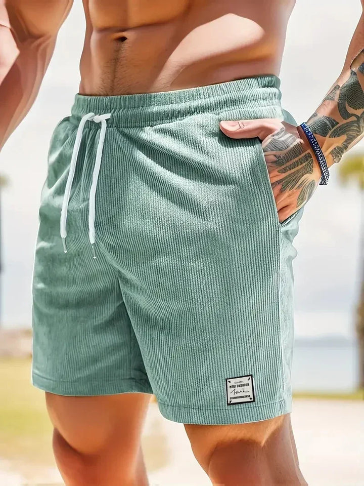 LAURENT MONACO | SHORTS RAYÉS POUR HOMMES