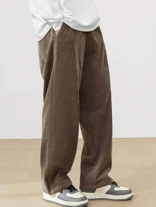 LAURENT MONACO | PANTALONS EN CORDUROY POUR HOMMES