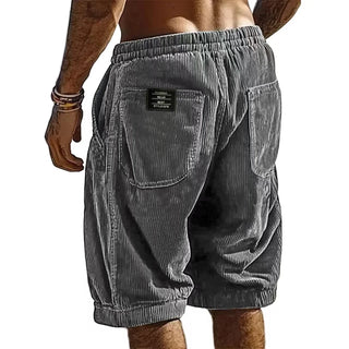 LAURENT MONACO | SHORT EN VELOURS CÔTELÉ POUR HOMMES