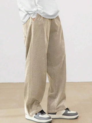 LAURENT MONACO | PANTALONS EN CORDUROY POUR HOMMES