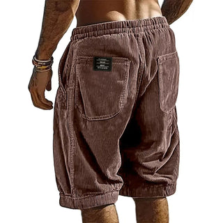 LAURENT MONACO | SHORT EN VELOURS CÔTELÉ POUR HOMMES