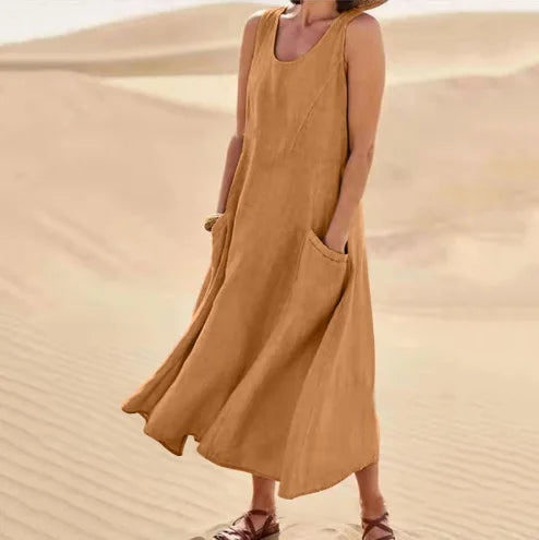 DELACROIX | Robe Maxi Confort Naturel Chloé