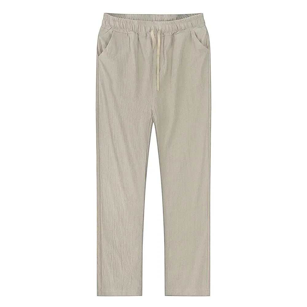 LAURENT MONACO | PANTALON DE RUE EN LIN POUR HOMME