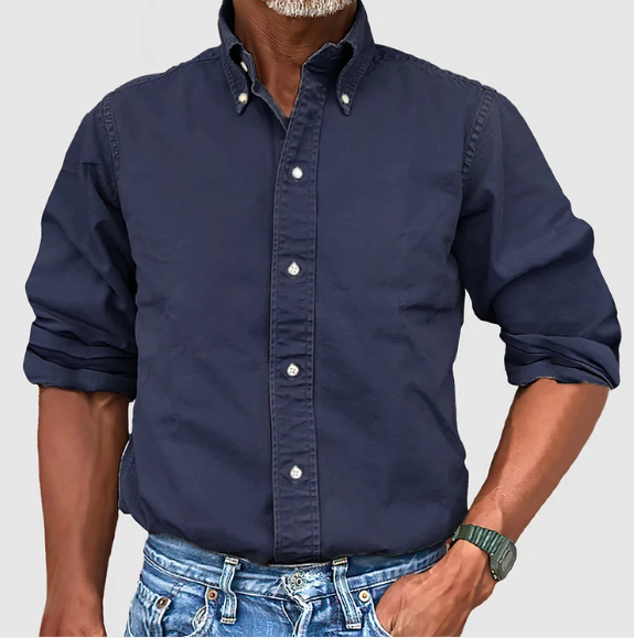 Chemise Élégante en Soie - Pierre, l'Essence du Chic