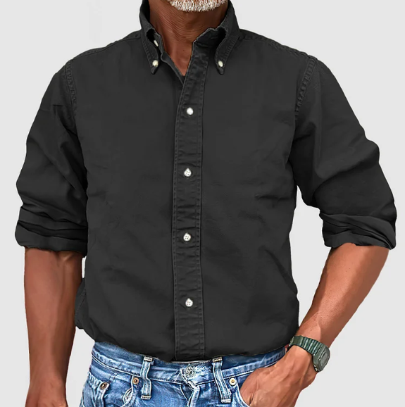 Chemise Élégante en Soie - Pierre, l'Essence du Chic