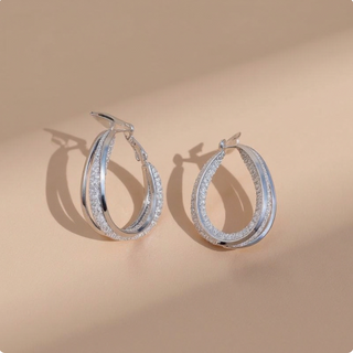 Marguerite™ - Boucles élégantes tressées confortables intemporelles