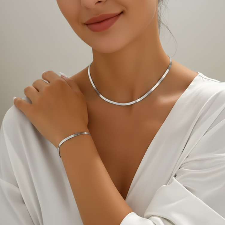 Hélène™ – Parure minimaliste élégante intemporelle