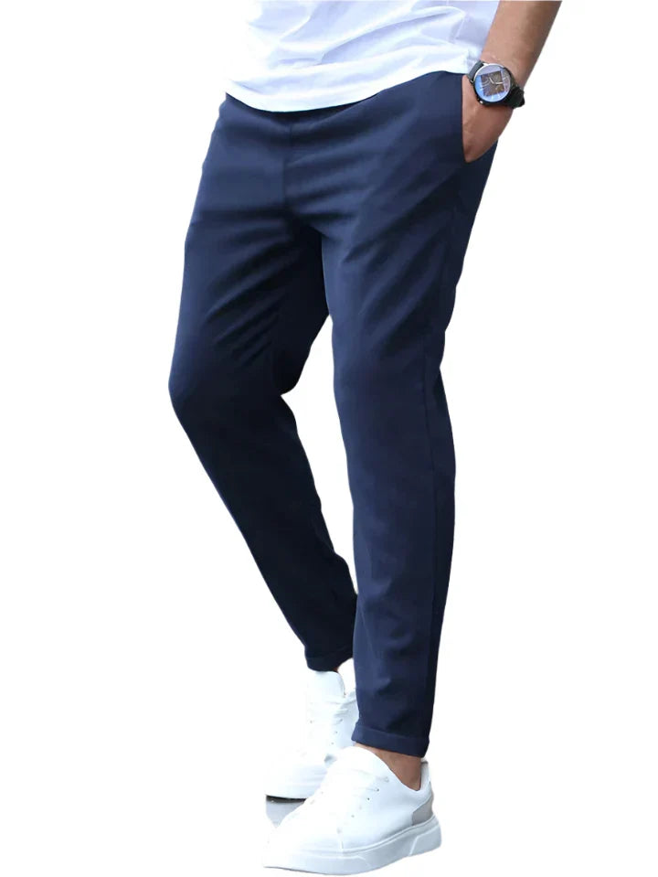 LAURENT MONACO | PANTALON EN COTON STRETCH POUR HOMME