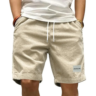 LAURENT MONACO | SHORTS CARGO EN CORDUROY POUR HOMMES