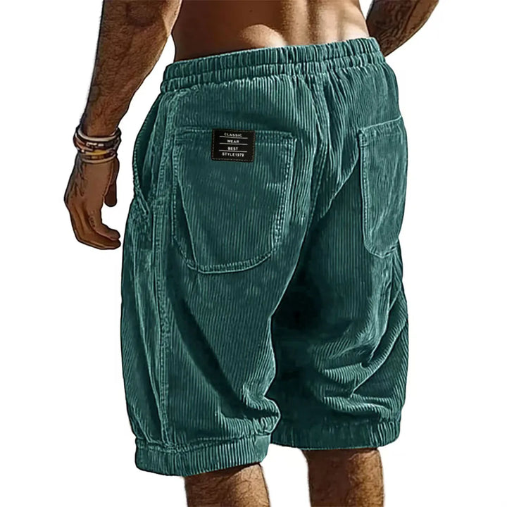 LAURENT MONACO | SHORT EN VELOURS CÔTELÉ POUR HOMMES