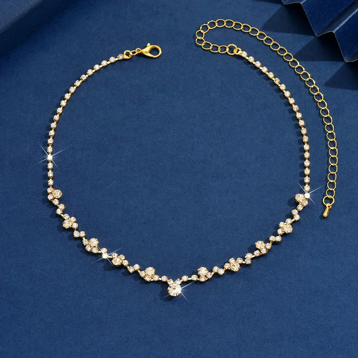 Collier de Mariage Élégant en Diamant