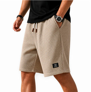 LAURENT MONACO | SHORT EN TISSU GAUFFRÉ POUR HOMMES