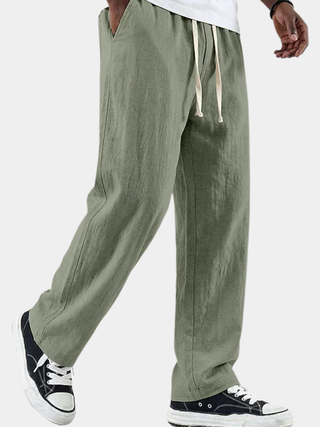 LAURENT MONACO | PANTALONS EN LIN DE QUOTIDIEN POUR HOMMES