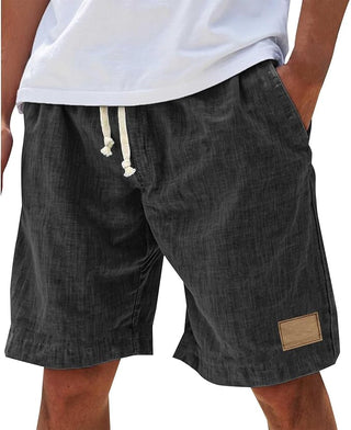 LAURENT MONACO | SHORTS D'ÉTÉ À CEINTURE ÉLASTIQUE POUR HOMMES