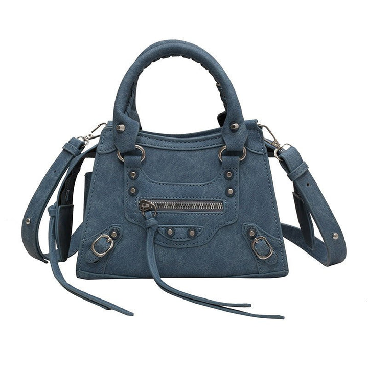 DELACROIX | SAC DENIM HORIZON BLEU