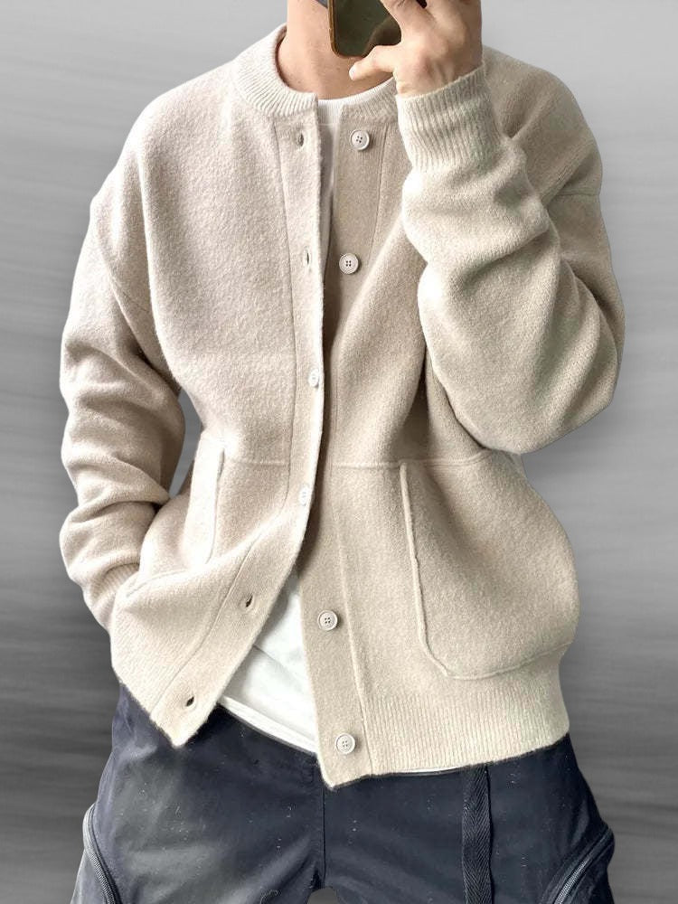 Cardigan Élégant en Maille Milano : Confort et Sophistication