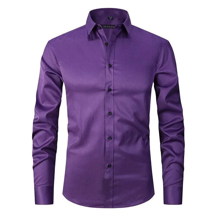 Chemise Élégante en Tissu Élastique - Maison Claire et Sylvie