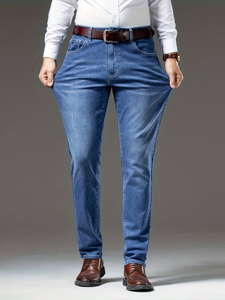 LAURENT MONACO | PANTALON EN DENIM DÉLAVÉ POUR HOMMES