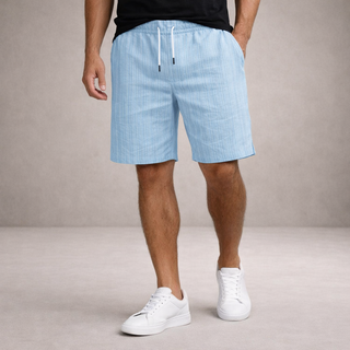 LAURENT MONACO | SHORTS D'ÉTÉ EN LIN POUR HOMMES