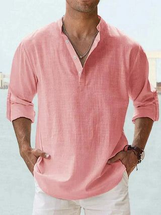Chemise Décontractée en Tissu Luxe pour Homme - Élégance et Confort