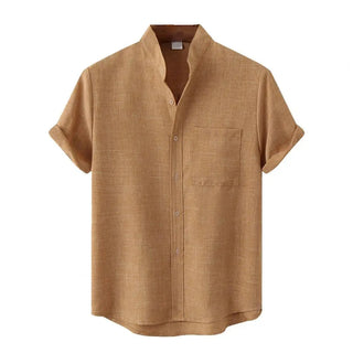 Chemise Chic en Soie Légère - Leandro, Élégance Inégalée